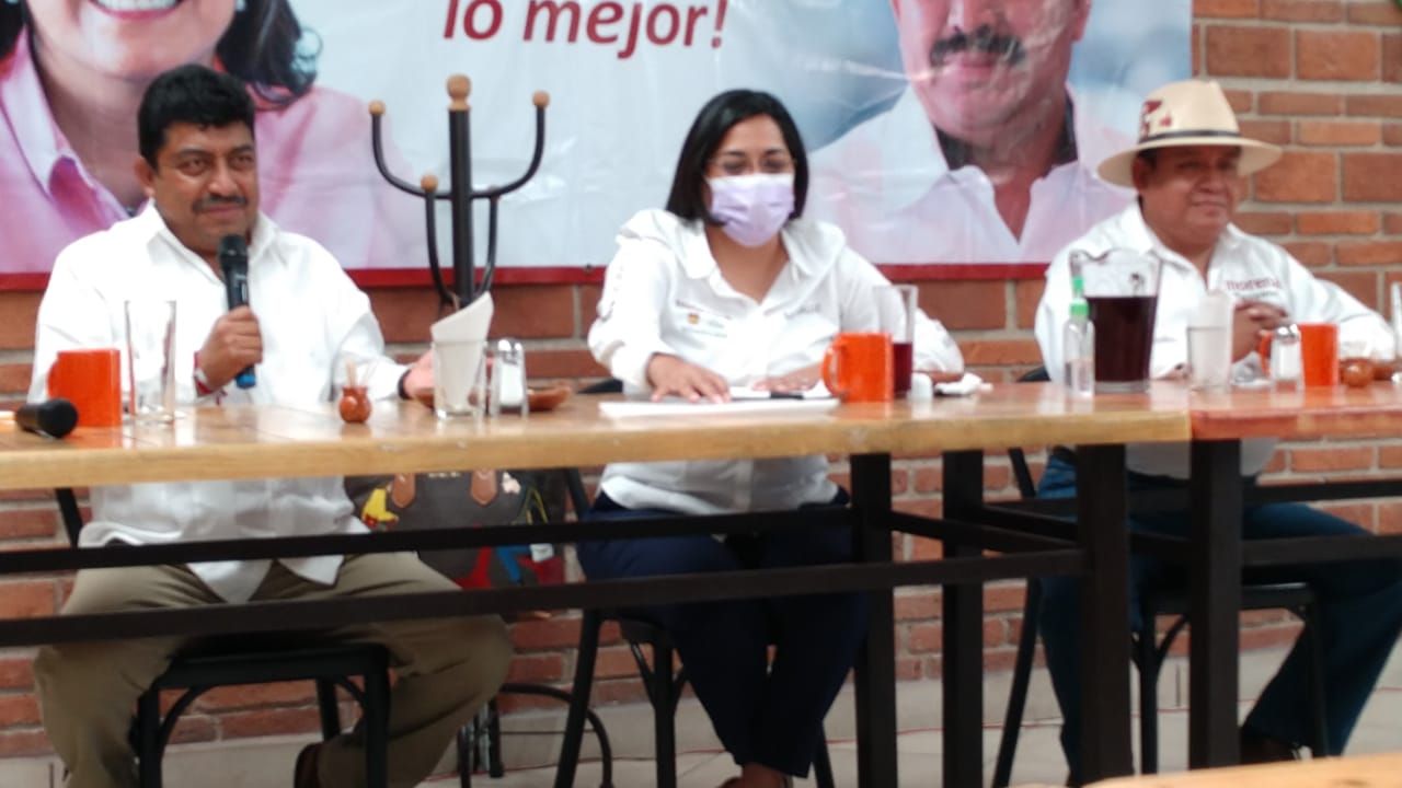 En Texcoco los candidatos de Morena están confiados de obtener el triunfo.