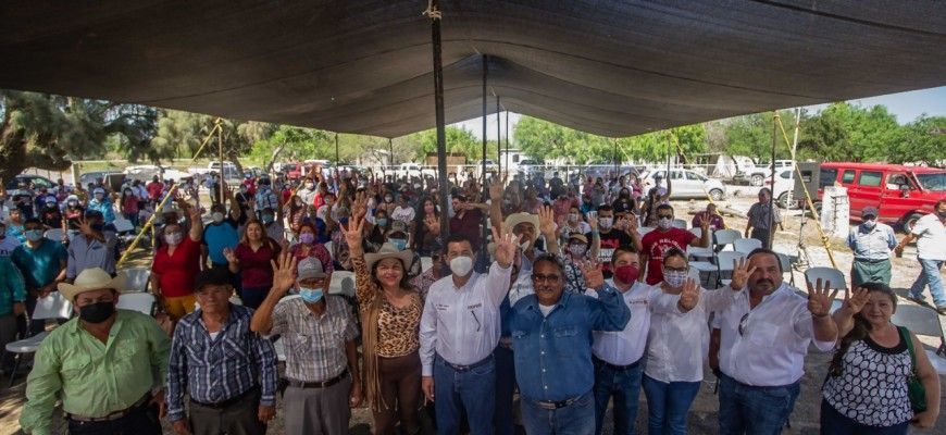 Refrendan campesinos voto masivo por Morena