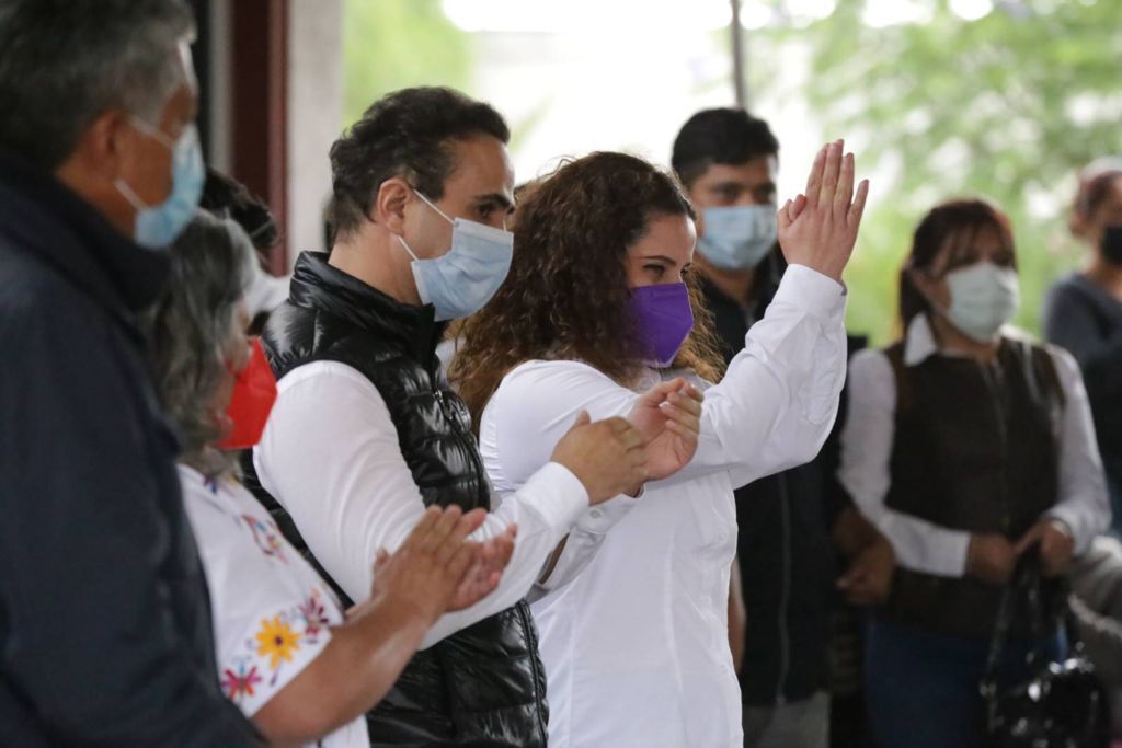 Alejandro González Murillo, líder y fundador del PESH realiza gira con sus candidatos a diputaciones locales Sharon Montiel y Joel Nochebuena