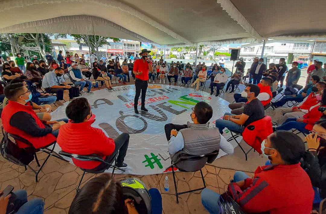 #Maricela Serrano, candidata a presidenta municipal de Ixtapaluca escucha propuesta de jóvenes 