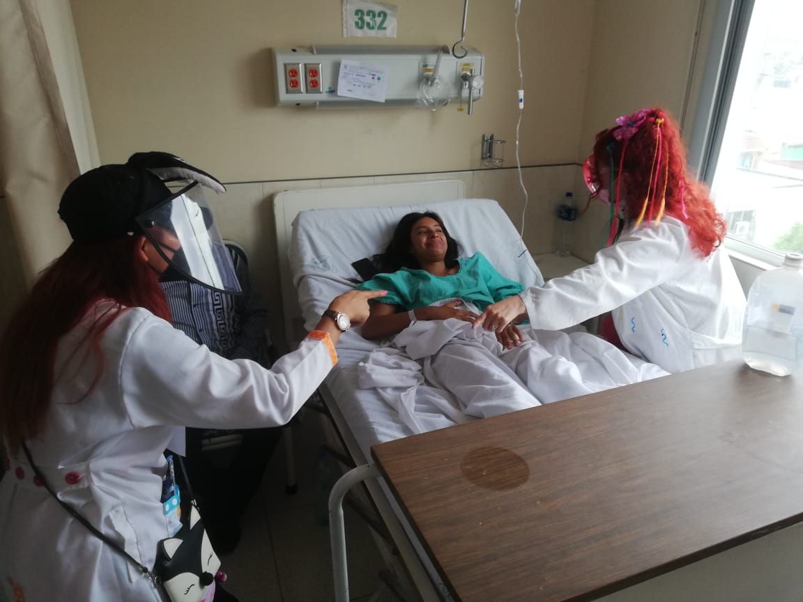 Pacientes pediátricos del IMSS Veracruz Sur recibieron agradables sorpresas