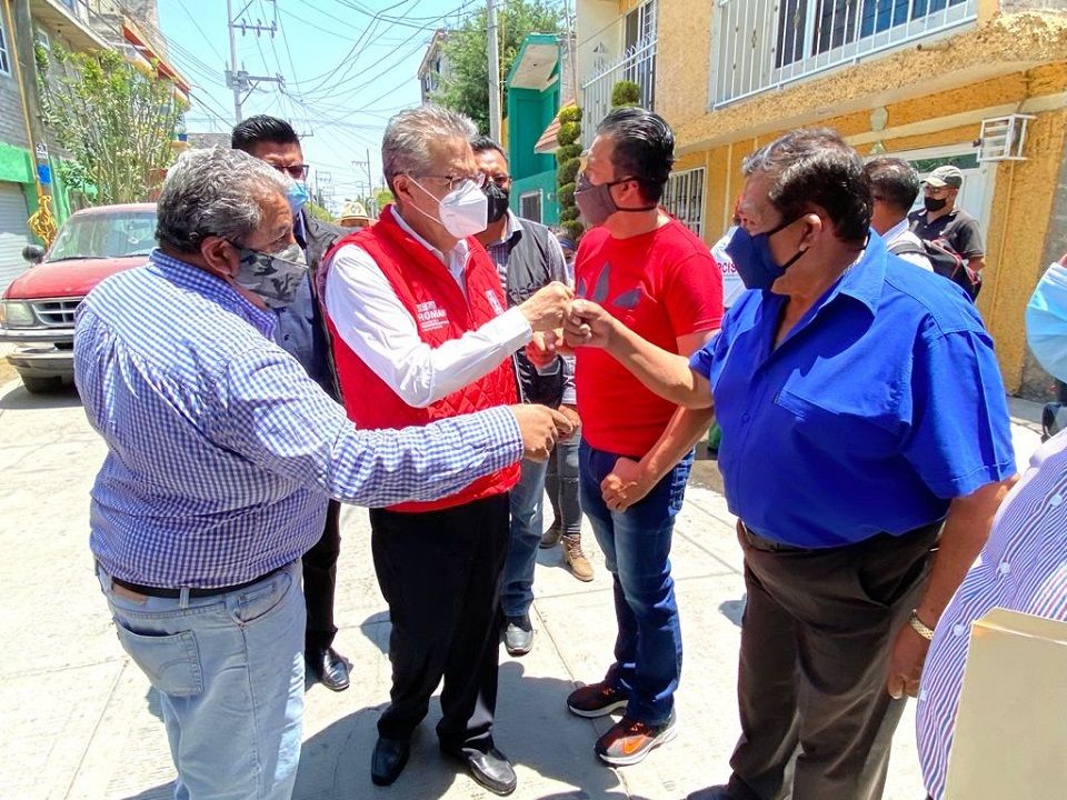 Reforzar la seguridad propone Tolentino Román en Chimalhuacán