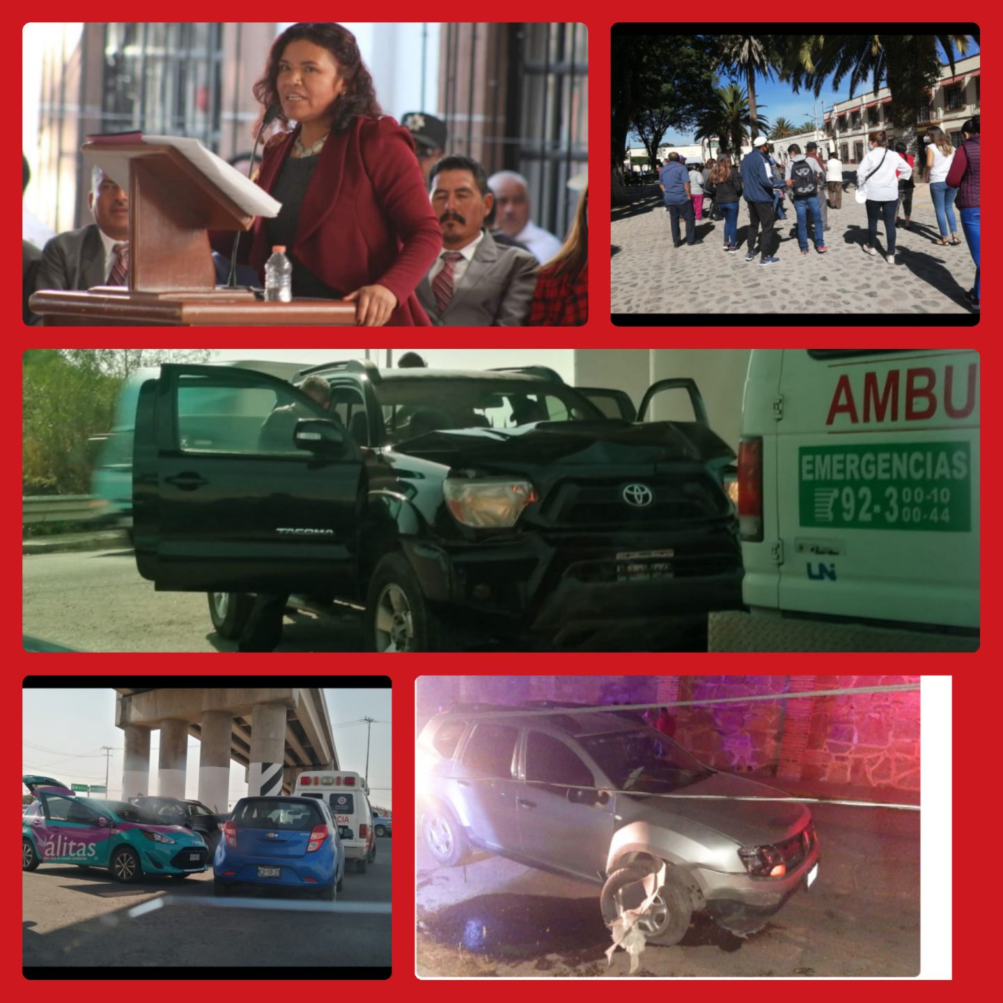 Candidata de Morena Eva Bustamante quiere ser otra vez presidenta para dejar camionetas chocadas y no cumplir sus promesas 