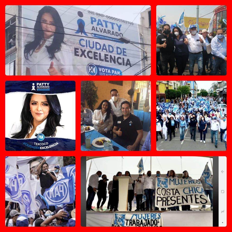 Patty Alvarado busca ganar la presidencia con buenos proyectos este 6 de Junio en Texcoco. 