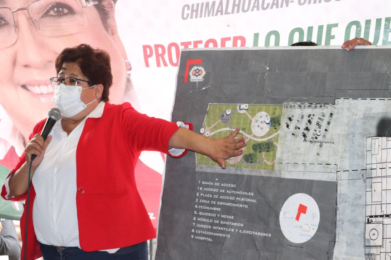 
En Chicoloapan ’La Cabecera Municipal necesita una verdadera rehabilitación’ Rosalba Pineda

