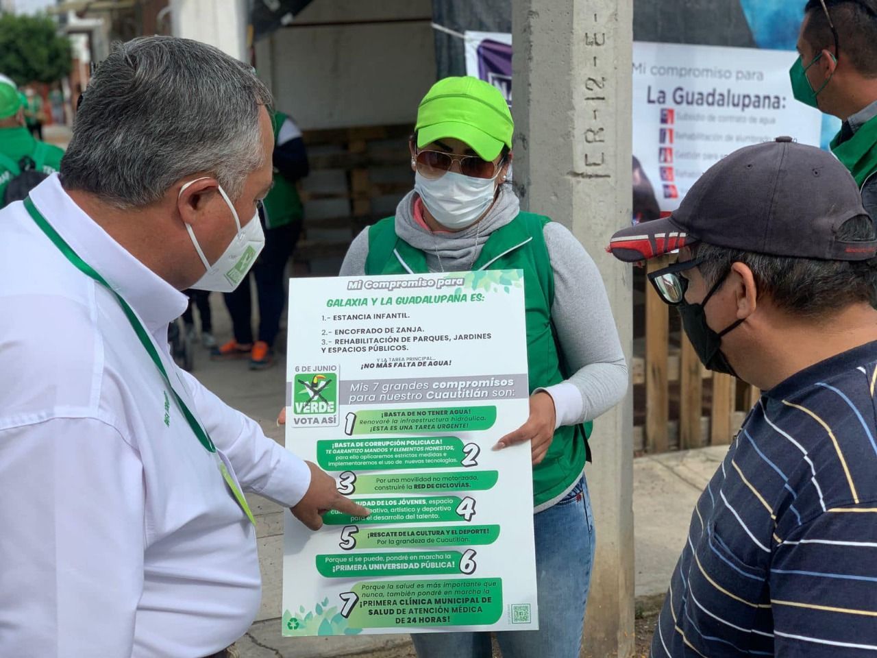 Rafael Dorantes invitó a los ciudadanos a trabajar de la mano para mejorar Cuautitlán