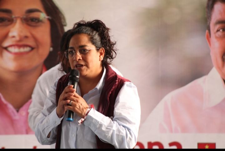 Sandra Luz Falcón, comprometida con (FICT) para generar empleos a los texcocanos 