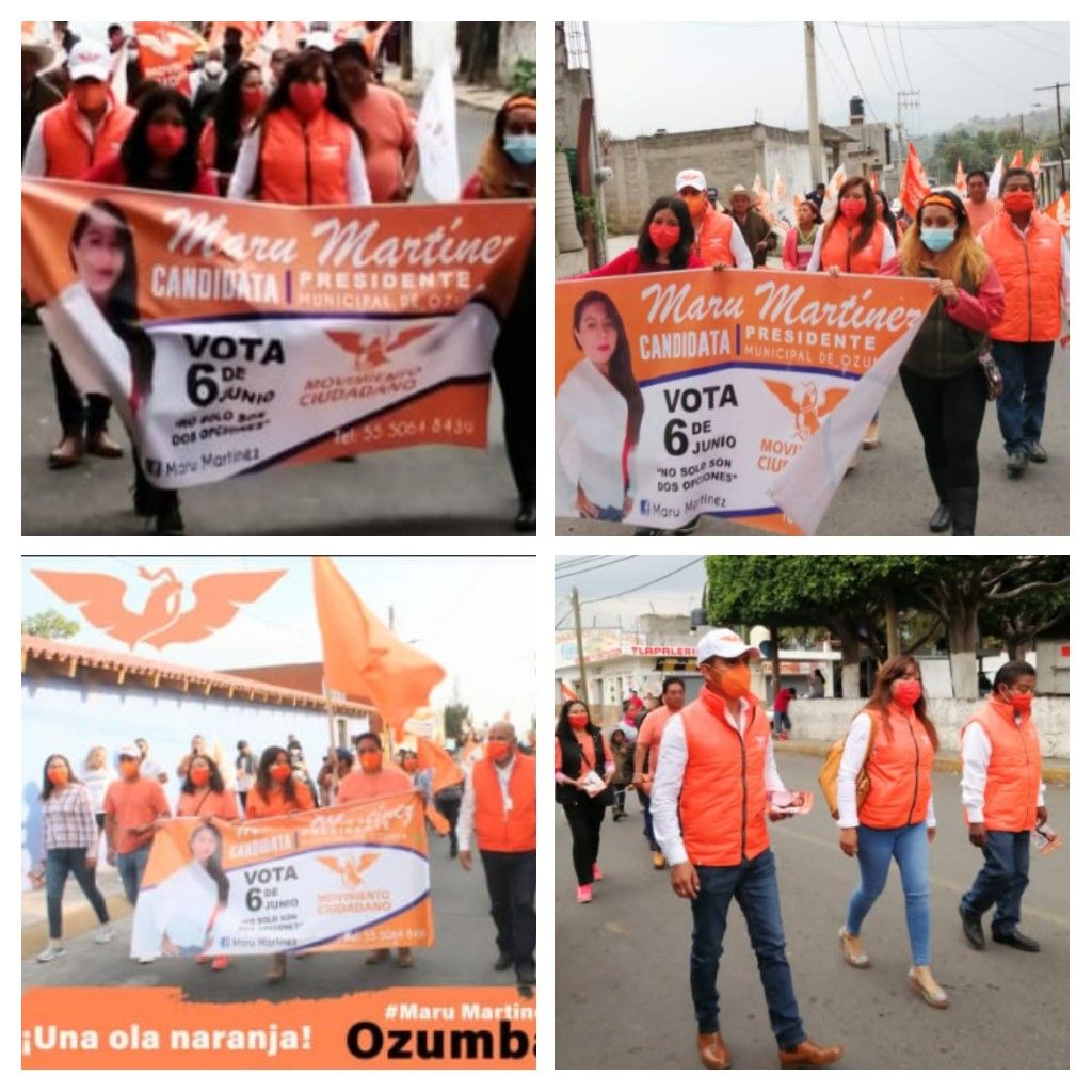 Realiza Campaña Propósitiva e Incluyente Maria Eugenia Martínez Pérez Candidata a Presidenta Municipal de Ozumba