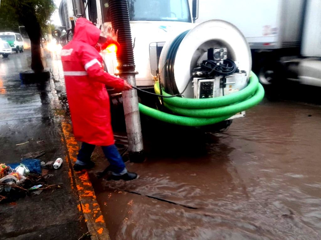 Activan protocolo de operación conjunta en el valle de México por precipitaciones