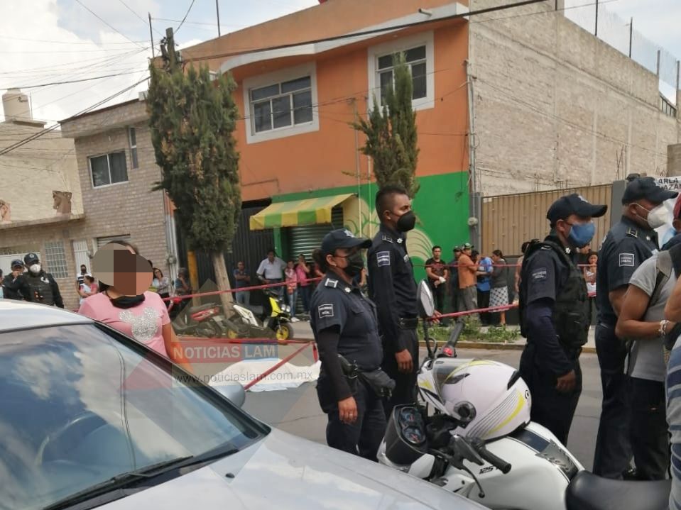 Sujeto Muere presuntamente al derrapar su motocicleta en Texcoco