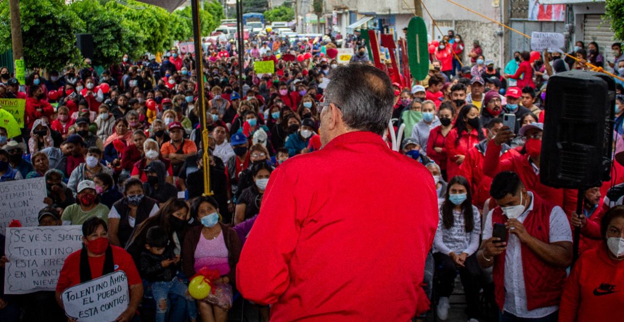 En Chimalhuacan lucharemos por la construcción del hospital regional del IMSS: Tolentino Román