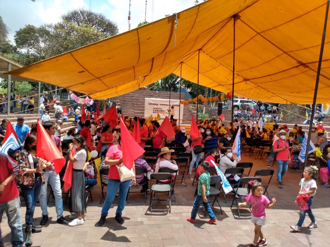 #En Malinalco Antorchistas arropan a candidato por la coalición a la presidencia municipal 