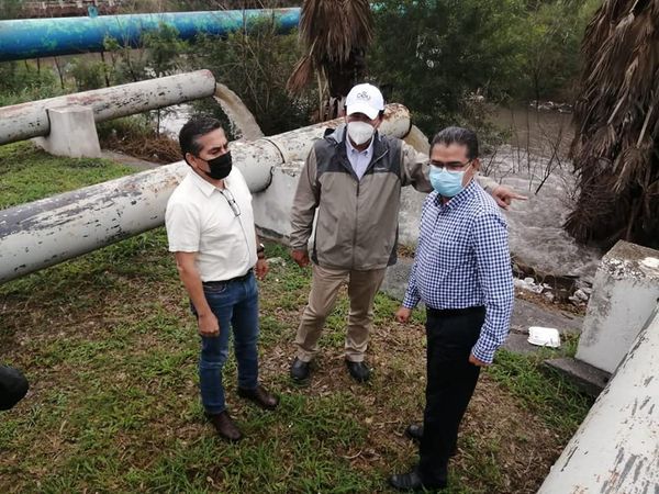Supervisa Alcalde operativo para desaguar colonias 
de Matamoros, afectadas por la tormenta eléctrica