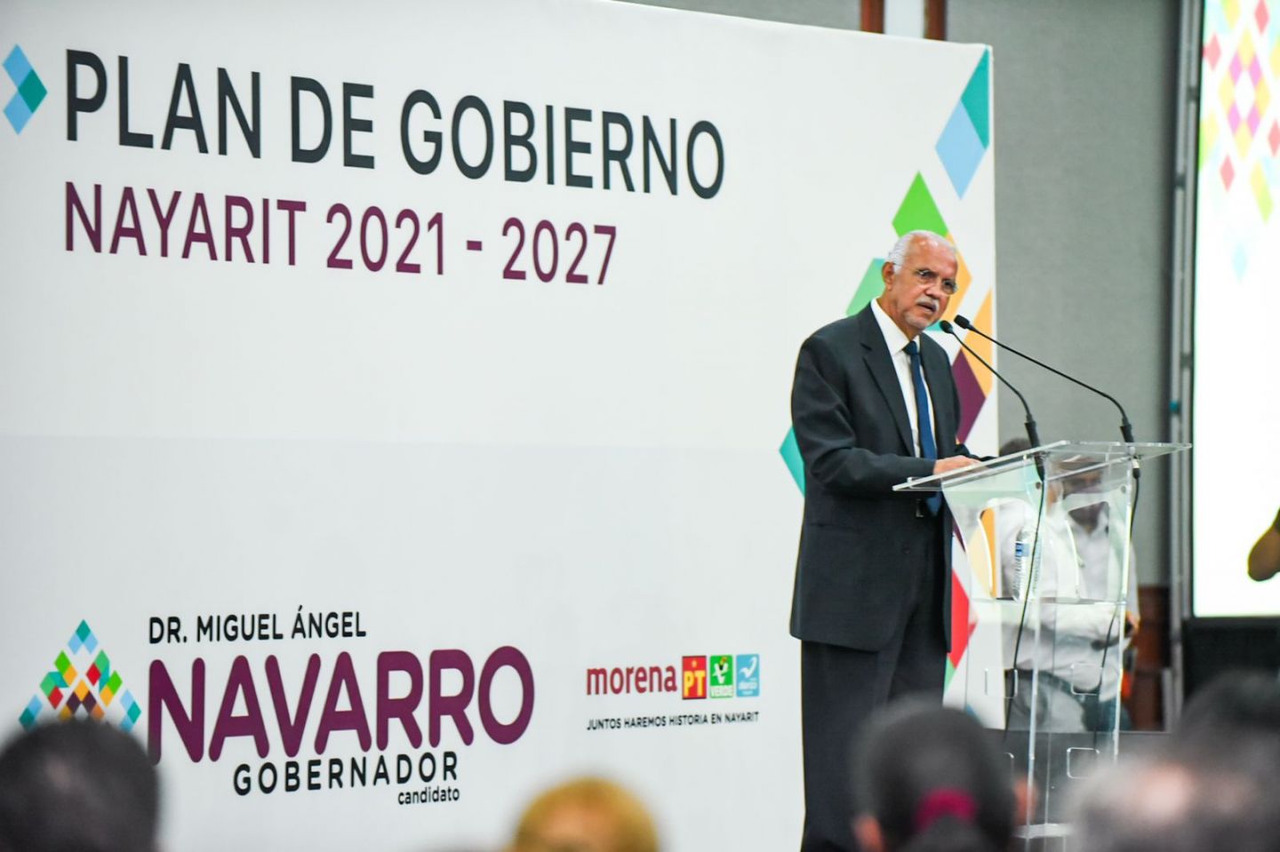Presenta Navarro Quintero Plan de Gobierno Nayarit 2021-2027