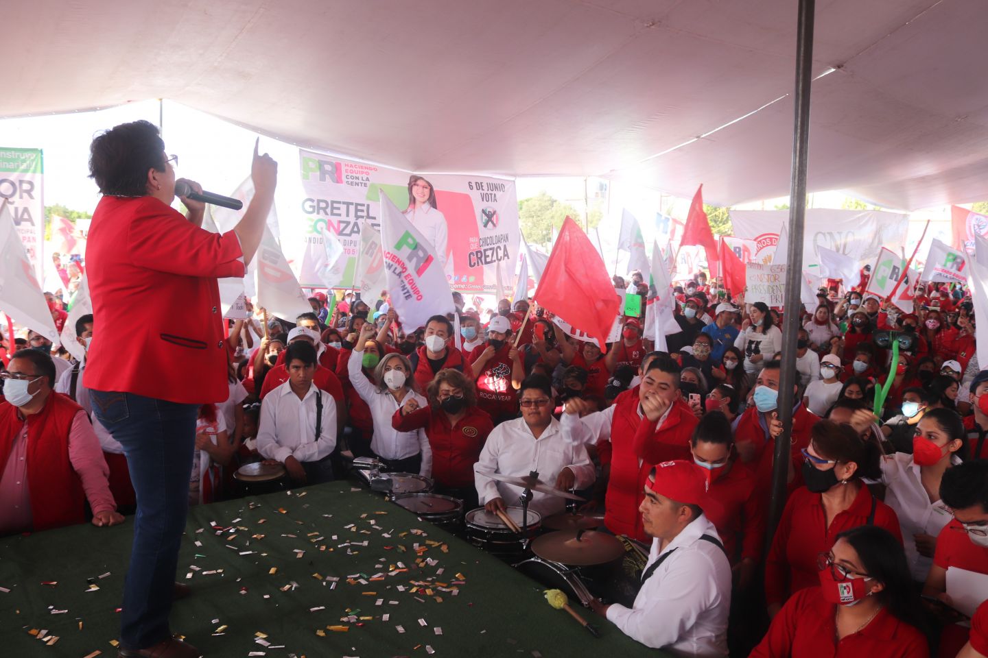 #En Chicoloapan el PRI más fuerte y unido  que nunca: Rosalba Pineda 