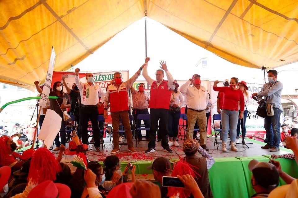 Mototaxistas apoyan a candidatos del PRI Chimalhuacán