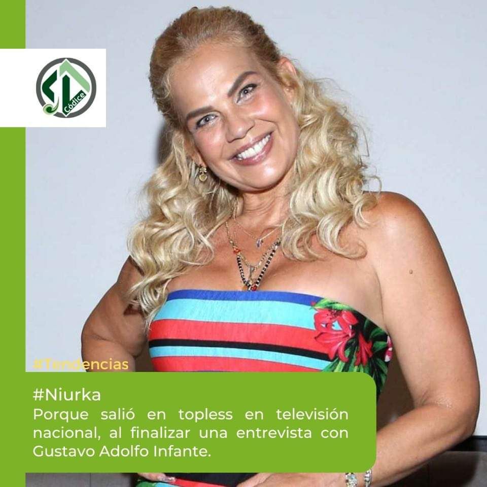 Niurka salió en topless en televisión nacional 