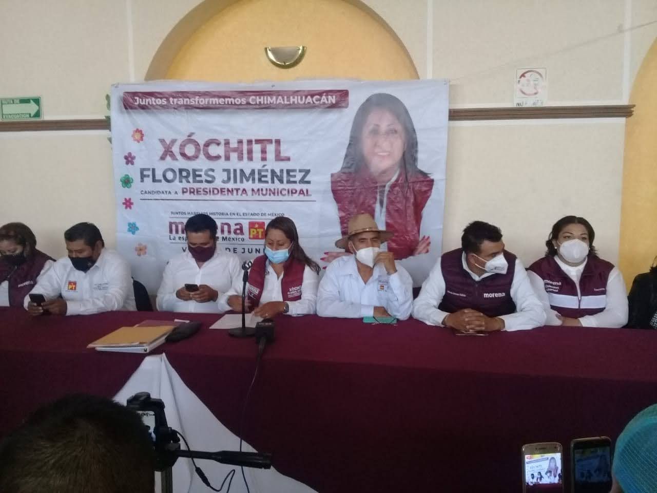 Interpone #denuncia ante FGJEM del edomex: #Xochil Flores Jiménez  candidata de #Morena a la alcaldía de Chimalhuacán por #agresiones 
