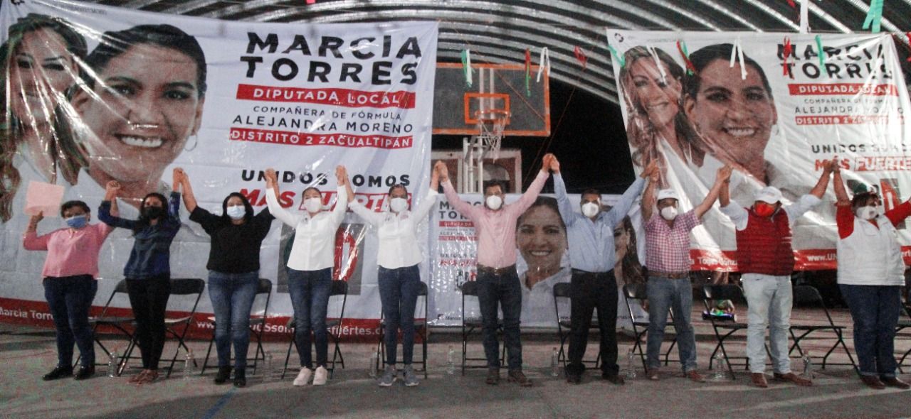 Marcia Torres compromete una política basada en el progreso de las comunidades 