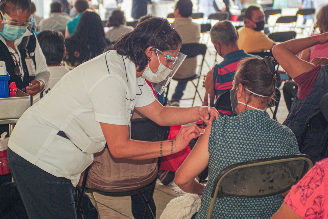 Valle de Chalco supera las 25 mil personas vacunadas contra el covid-19