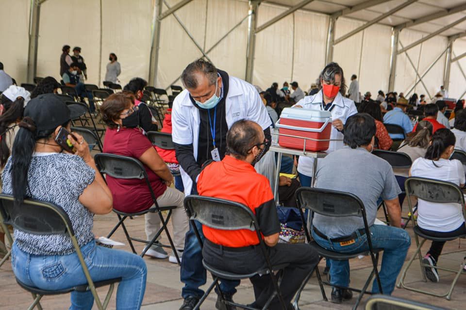 Valle de Chalco supera las 25 mil personas
vacunadas contra el COVID -19.