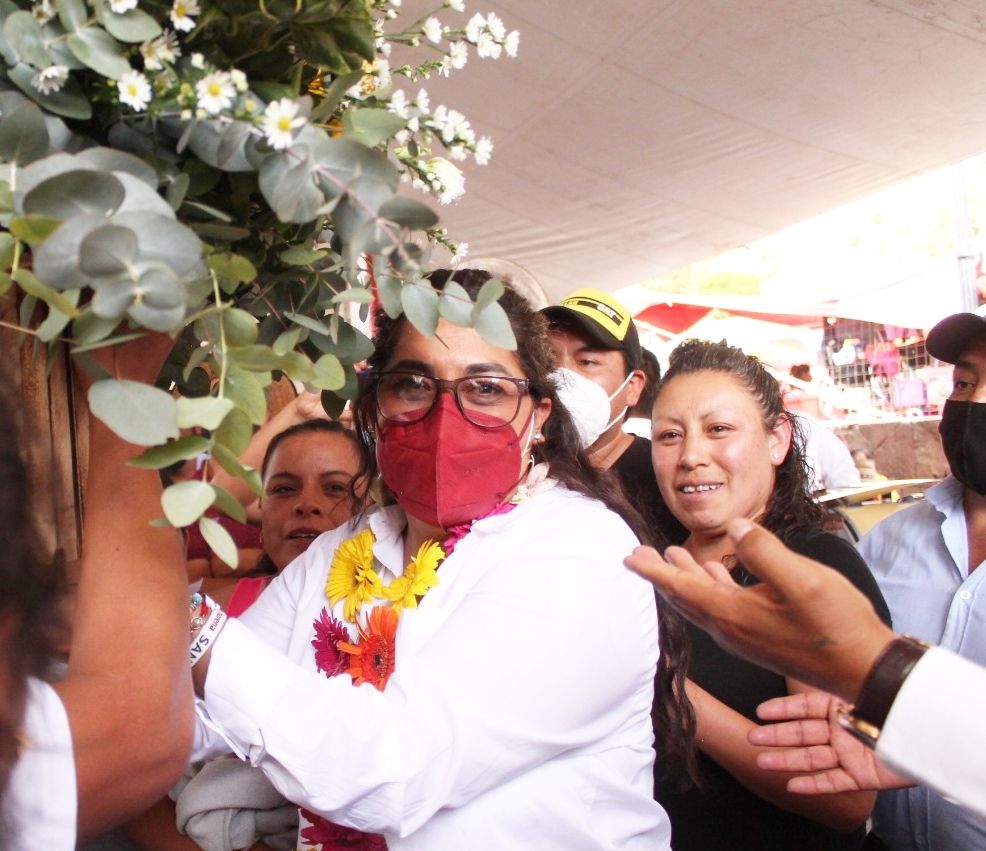 Sandra Luz propone realizar el Festival de las Flores en Texcoco