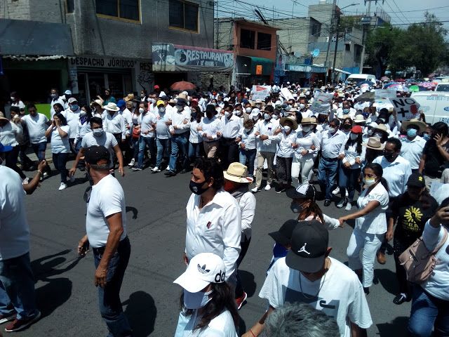 Exigen candidatos de la coalición PRI PAN PRD frenar la ola de violencia que enrarece el ambiente político nacional, expresaron durante el evento ’Caminata por la Paz 