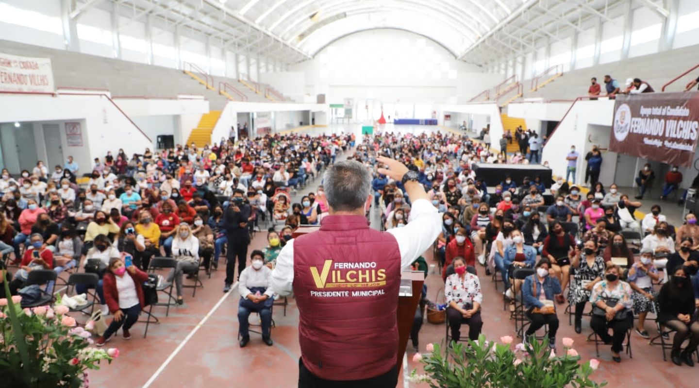 Anuncia Fernando Vilchis Escuela de Empoderamiento para Mujeres de Ecatepec
