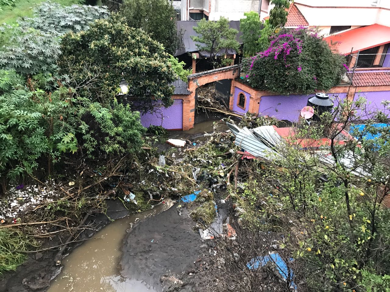 Nuevamente el  gobierno de  la CDMX, le dio  largas a los  damnificados por la inundación del Río Buenaventura del 2017.