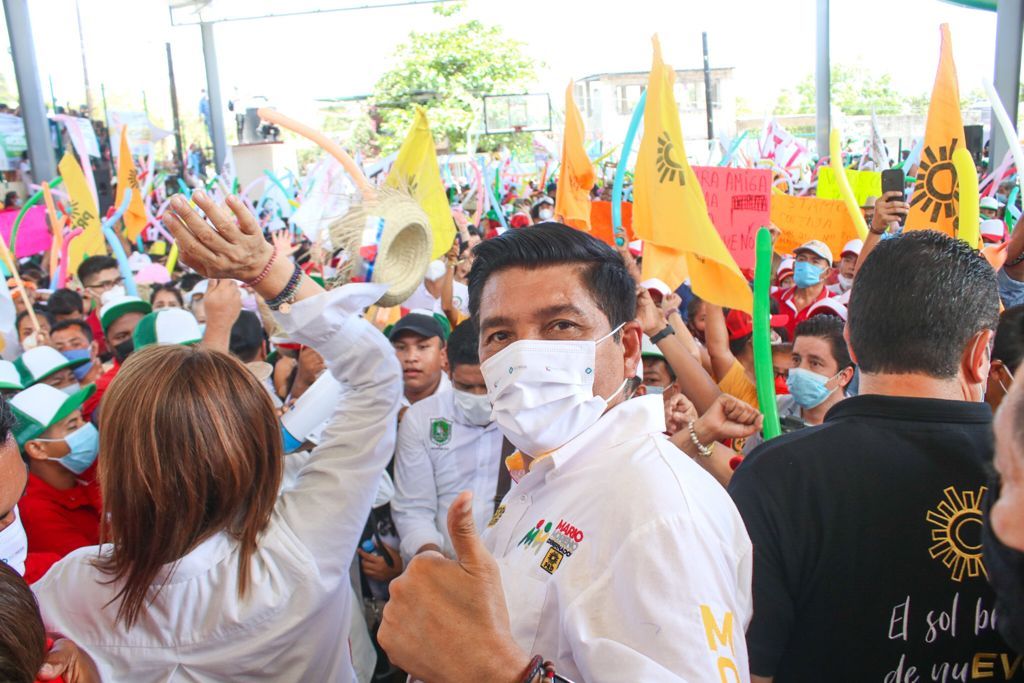 Con el apoyo del pueblo, estamos en la ruta de la victoria: Mario Moreno Arcos
