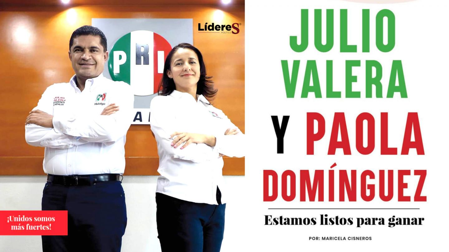 "Estamos listos para ganar": Julio Valera Piedras y Paola Domínguez Olmedo 