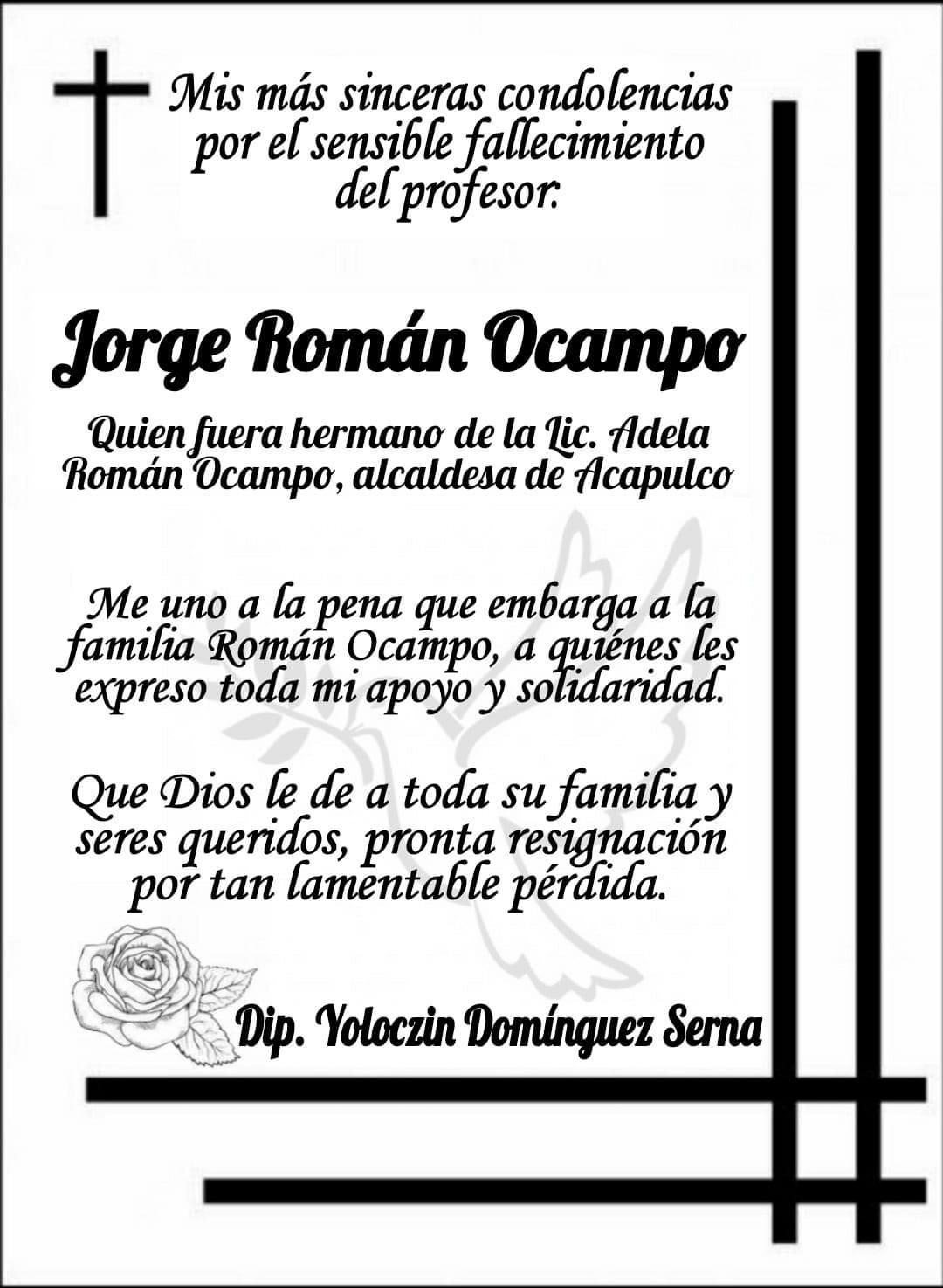 Se une Yoloczin Domínguez a la pena que embarga a la familia Román Ocampo 