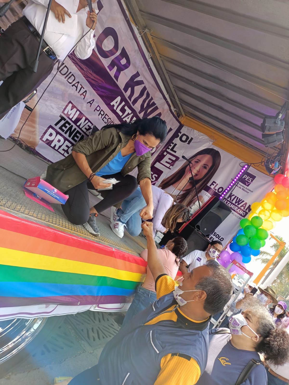 En Nezahualcoyotl los grupos de diversidad sexual también tienen derecho a ser escuchados y a gozar de los beneficios de gobierno: Flor Kiwan A.