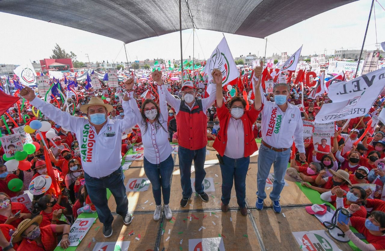 Rosalba Pineda cierra campaña con más de 60 mil personas