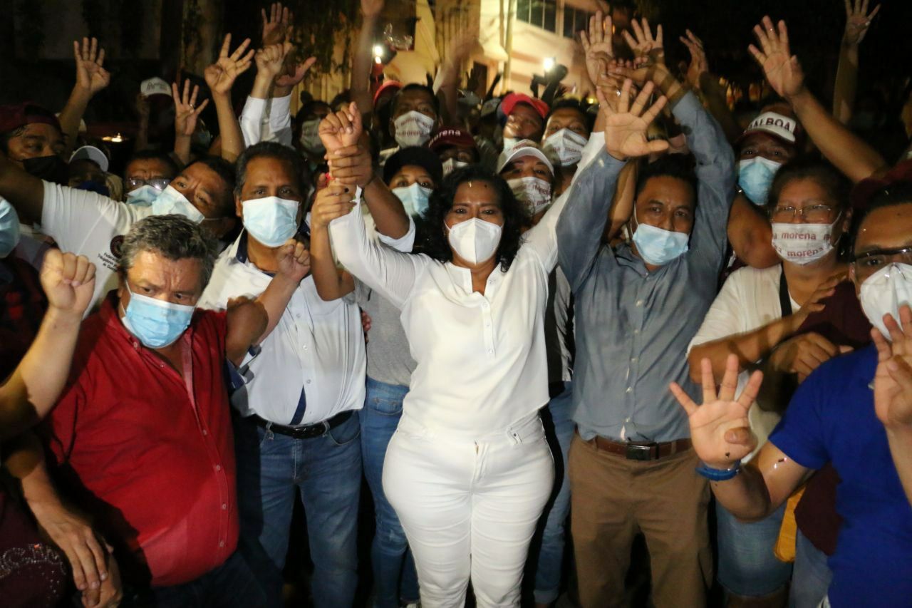 Gana Abelina López el debate de candidatos a la alcaldía de Acapulco 