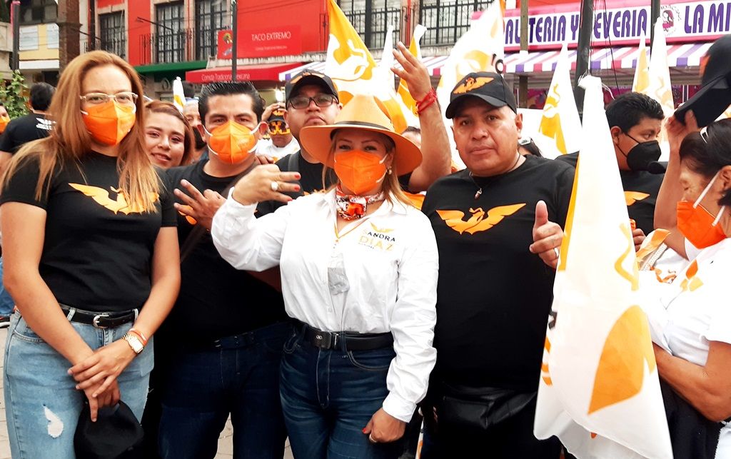 Sandra Díaz cierra campaña para la alcaldía de Iztacalco