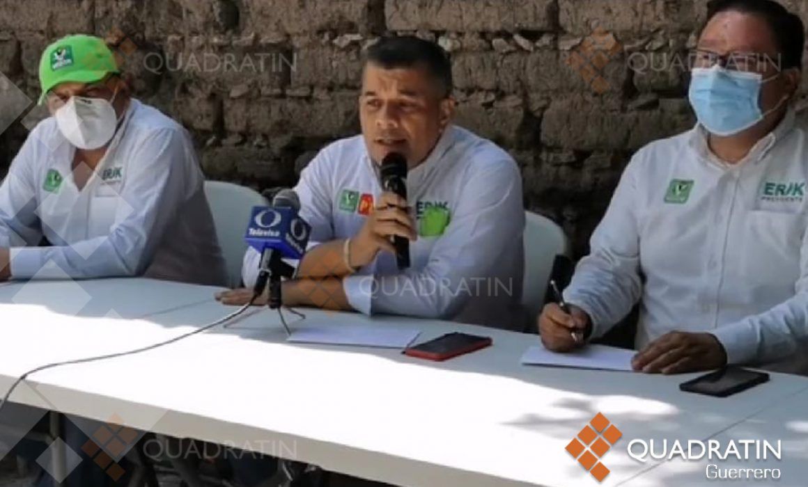 Acusa candidato del Verde en Iguala a alcalde de amenazas en su contra 