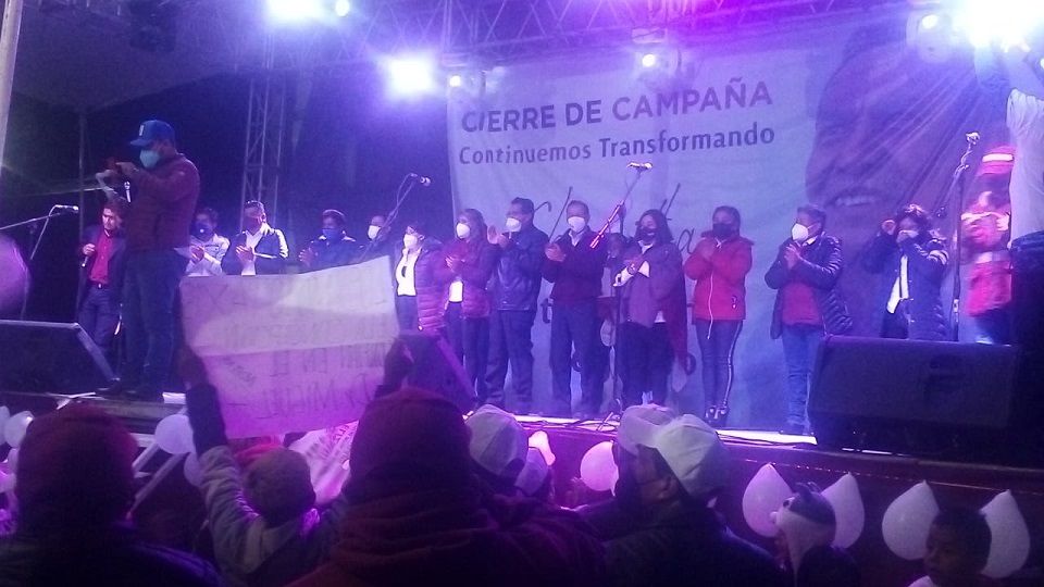 Total respaldo de militantes y simpatizantes de Chiautla a José Miguel Aguirre 