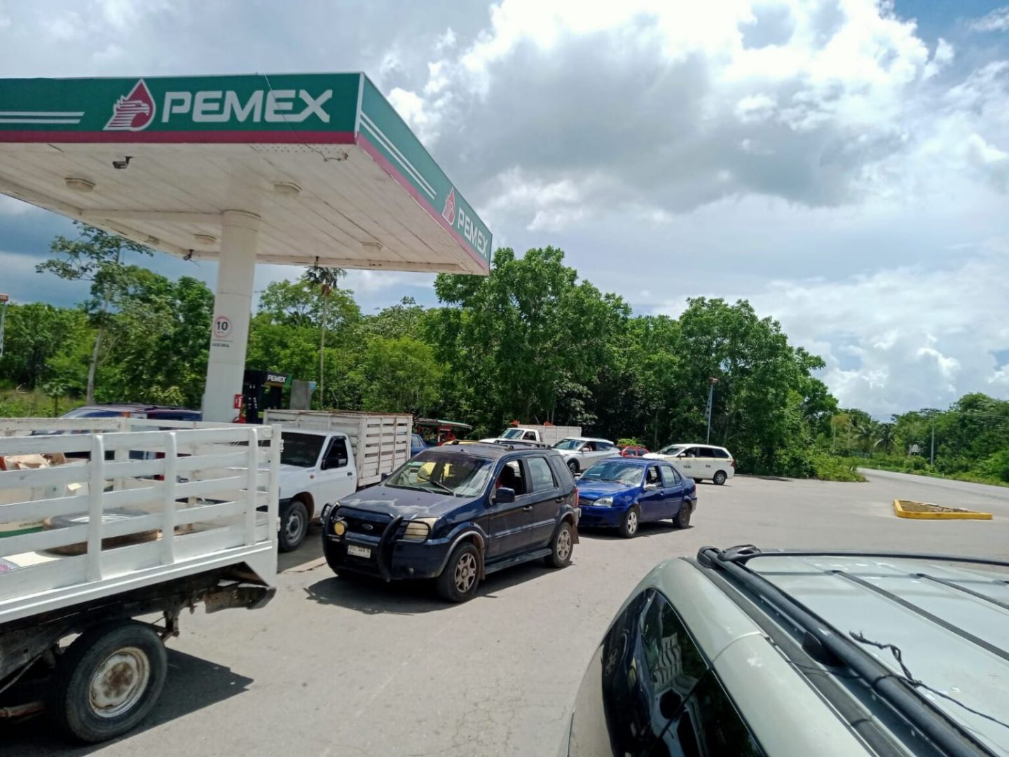 Trasciende desabasto de combustible en gasolineras de Felipe Carrillo Puerto y  Puerto Morelos