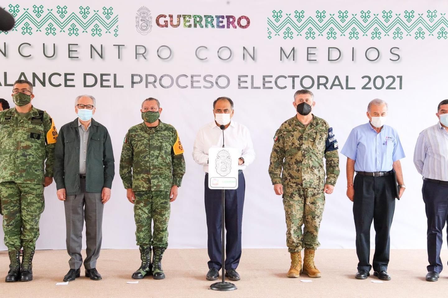 Todo listo en Guerrero para la jornada electoral del domingo seis de junio: Héctor Astudillo