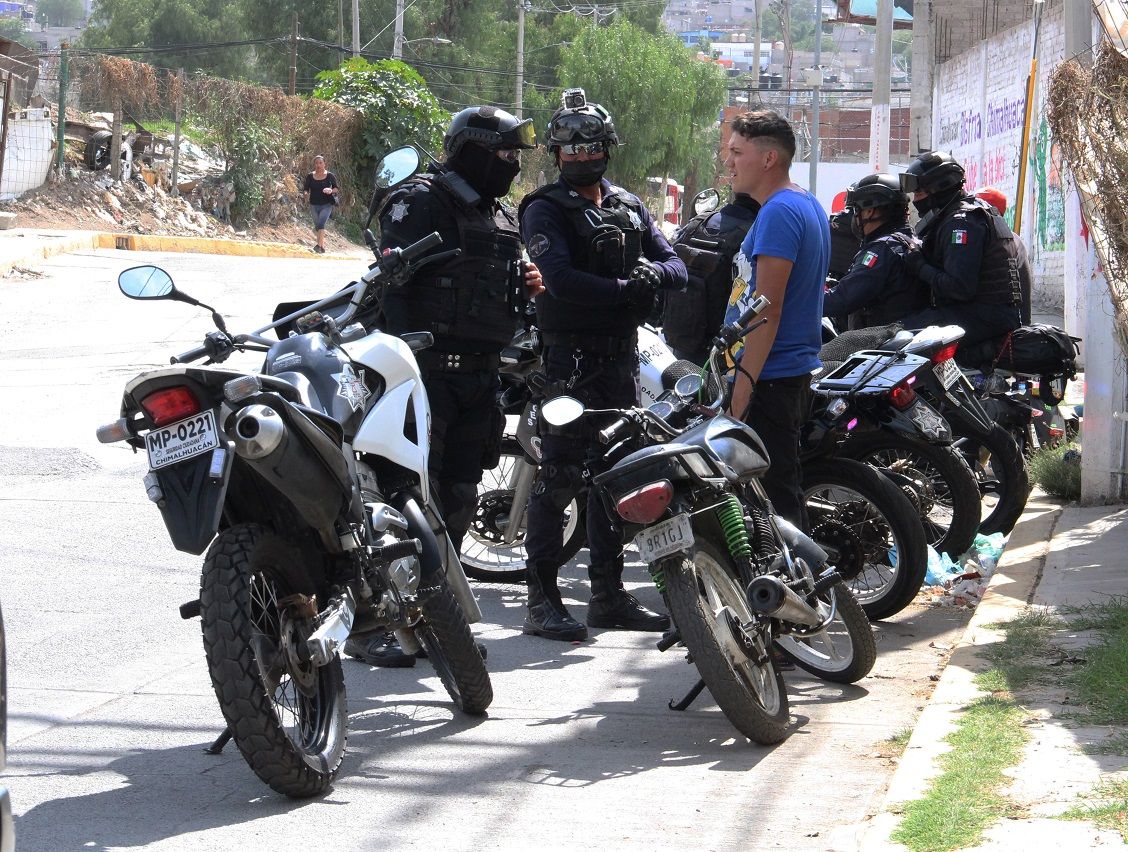 #Combaten robos con uso de motocicletas en  Chimalhuacán