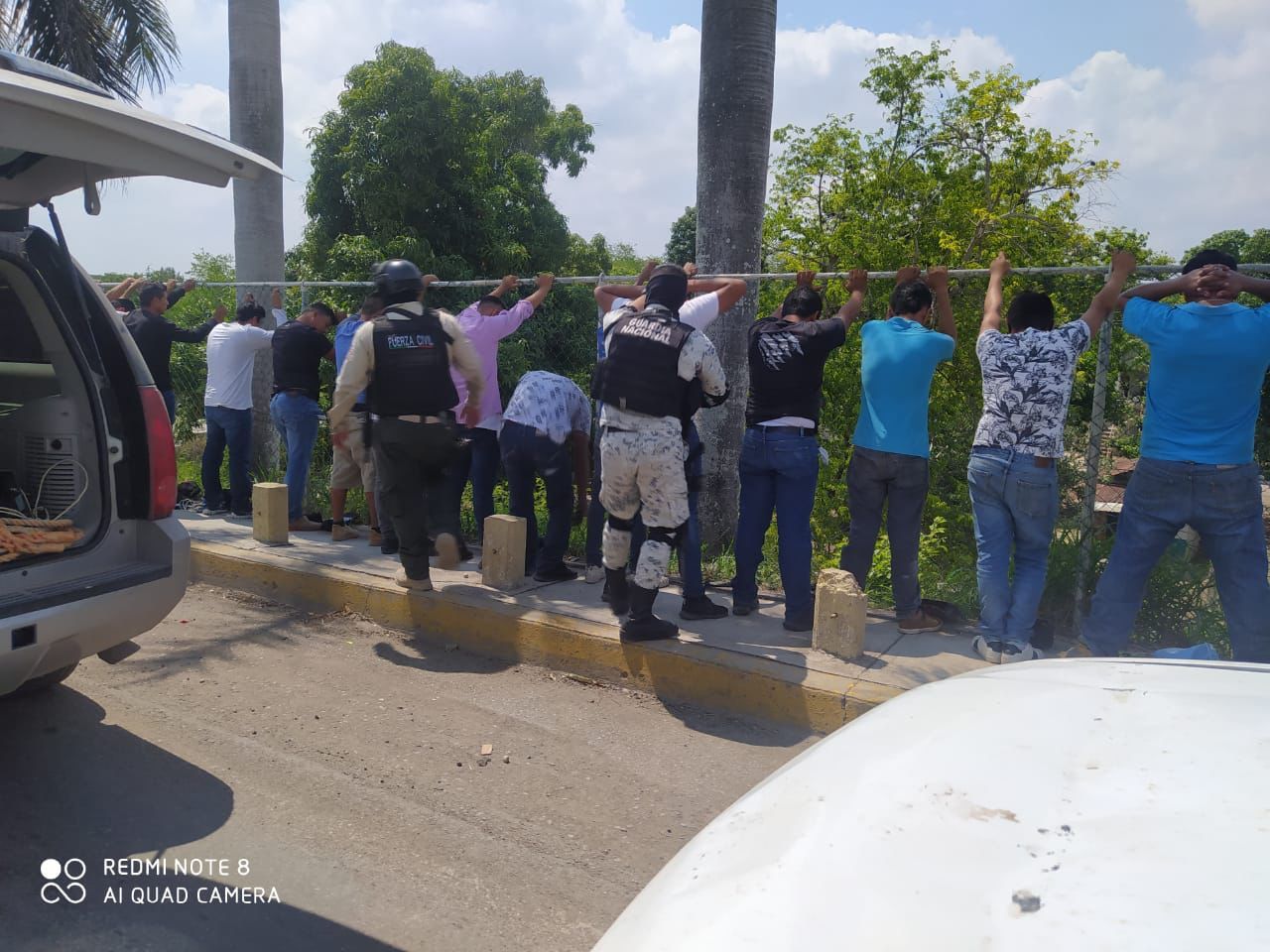 Detienen a 55 personas armadas en Pánuco