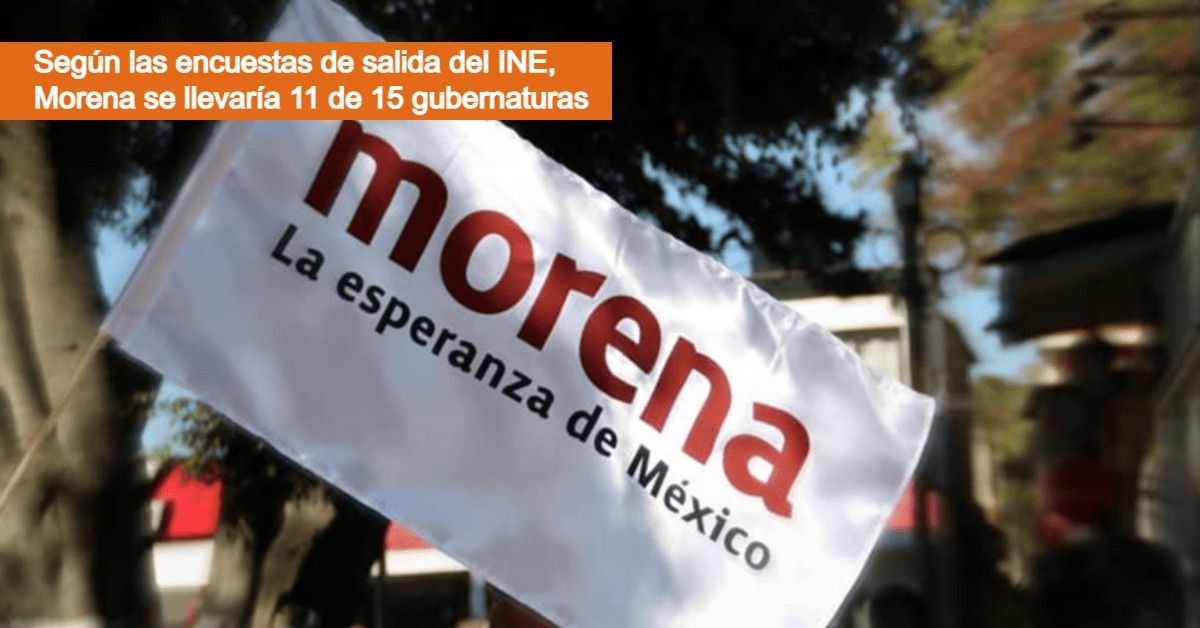 Humillan Morena y aliados a la oposición: se llevan 11 de 15 gubernaturas