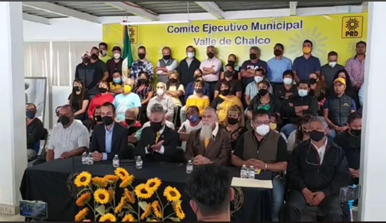 Quiero dejar en claro que el PRD de Valle de Chalco
será siempre una Oposición: Ramón Montalvo Hernández
