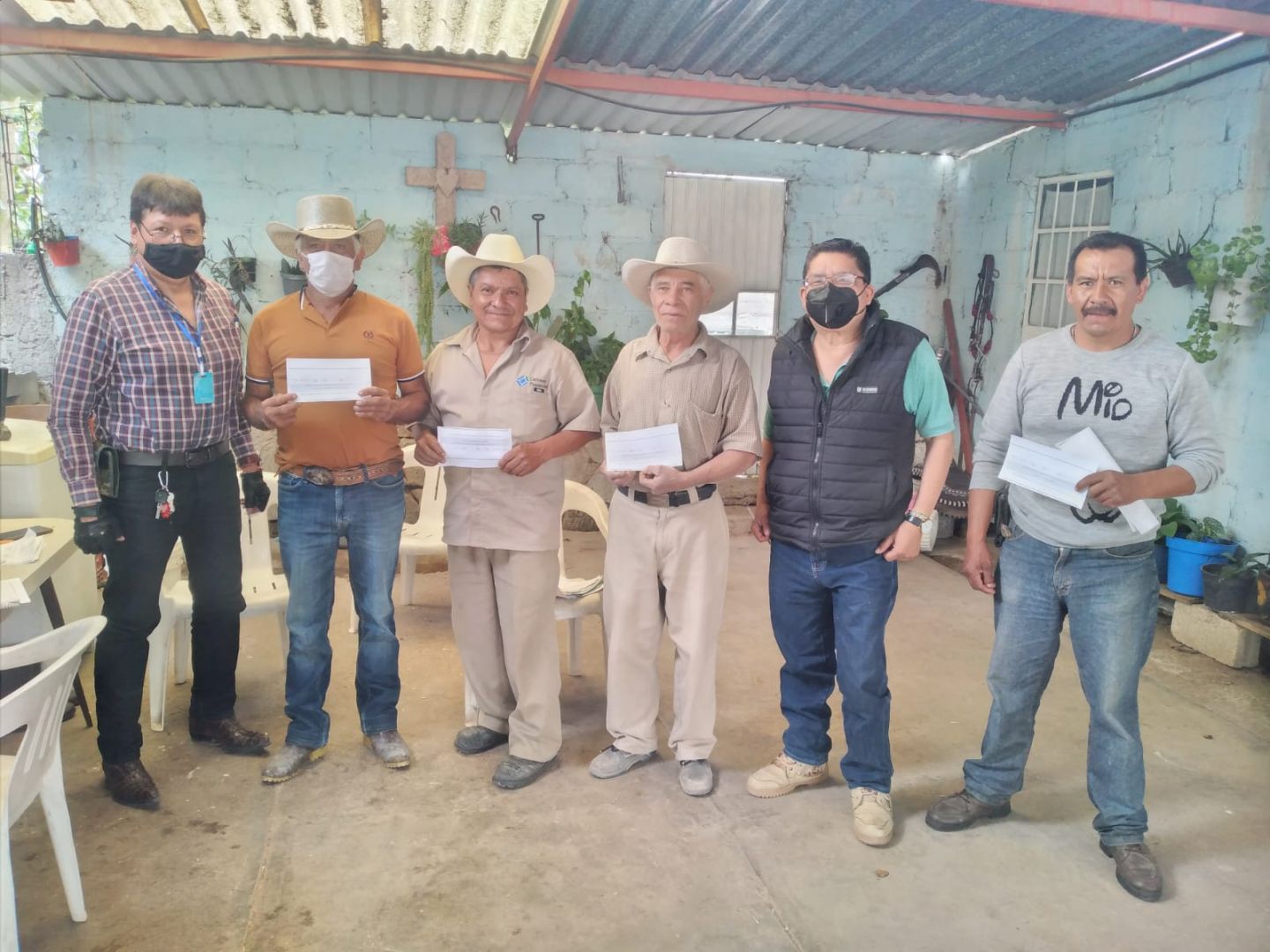 #Antorcha entregó apoyos a campesinos por perdidas catastróficas de sus cosechas