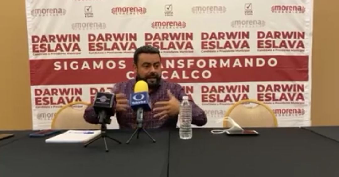 Darwin Eslava exige  abrir y recontar todas las casillas de elección municipal de Coacalco