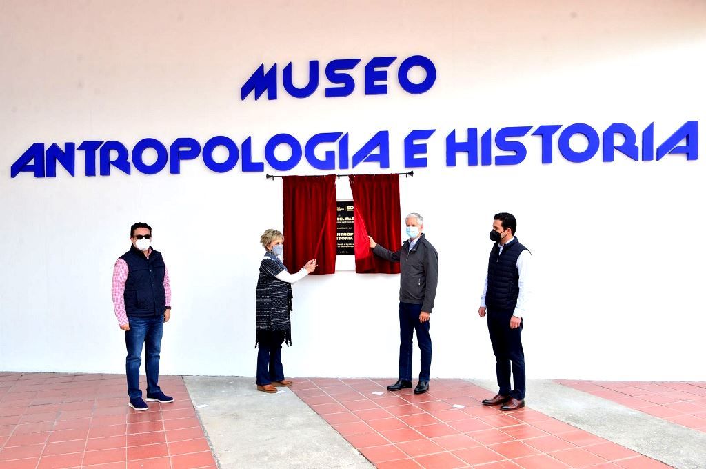 Alfredo del Mazo entrega la rehabilitación del Museo de Antropología e Historia del Centro Cultural Mexiquense
