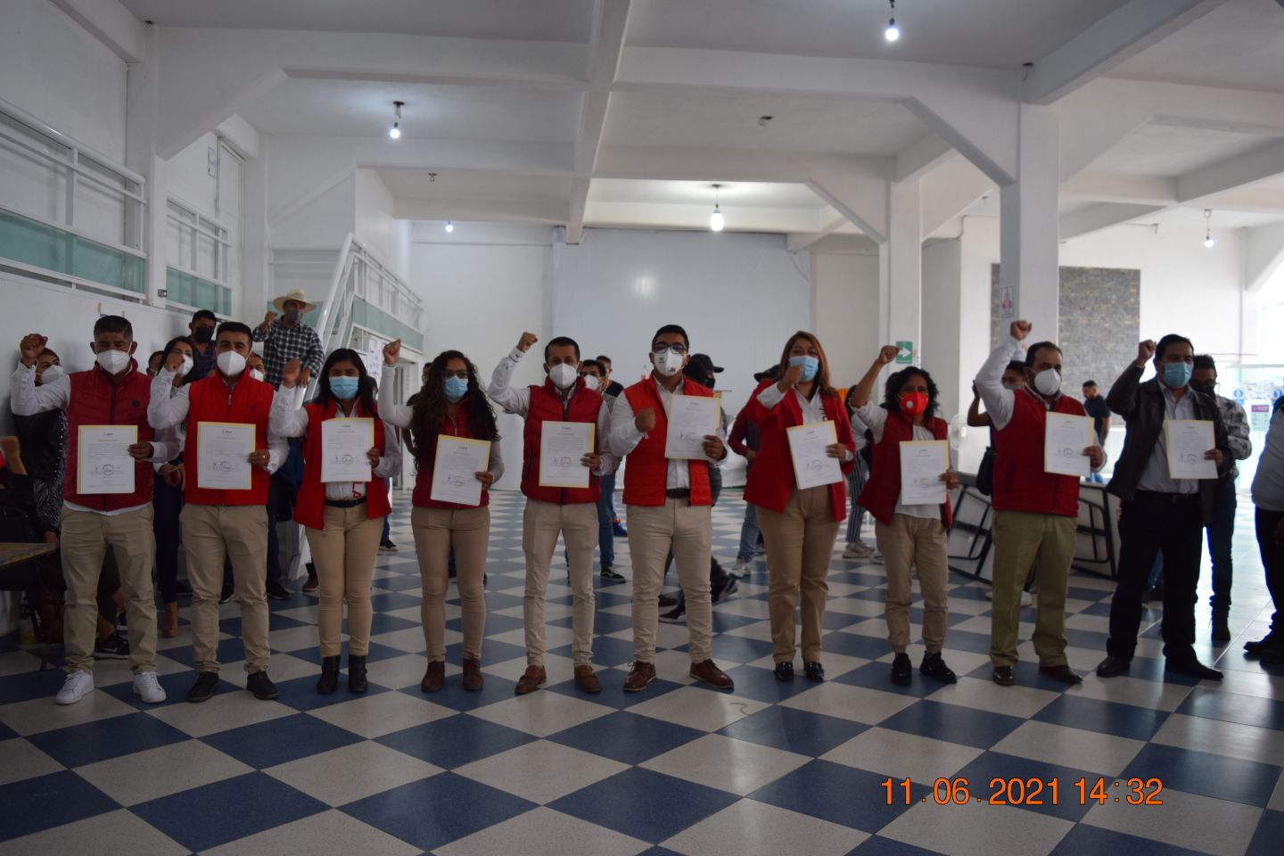 #Candidatos a regidores y síndico del PRI reciben constancia para próximo cabildo en Ixtapaluca