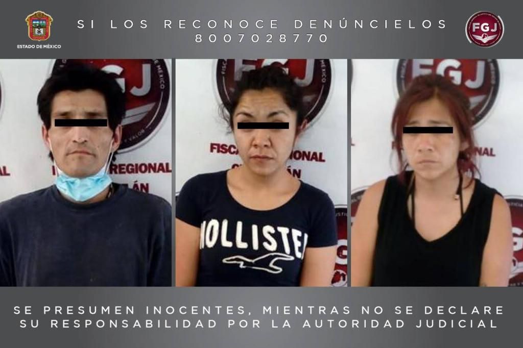En Cuautitlan Izcalli la FGJEM manda a la sombra a tripleta de presuntos asaltantes al transporte público