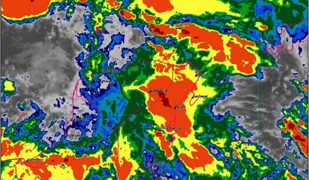 Lluvias torrenciales en regiones de Veracruz, Oaxaca, Tabasco y Chiapas